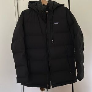 patagonia Doubledown Parka Coat 2011 FLAWLESS real down 600 fill power BLACK
